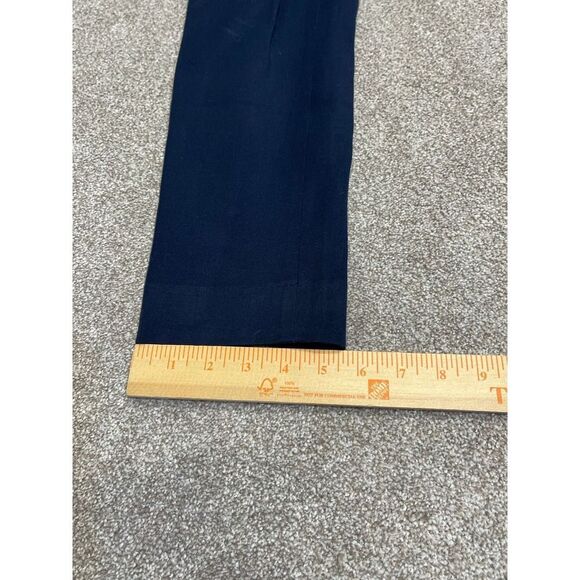 Banana Republic womens Sloan business casual pants sz 2 blue minimalist trouser - Picture 4 of 12